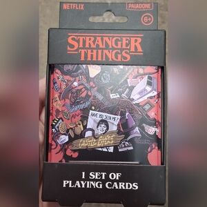 New Stranger Things Playing Cards In A Tin